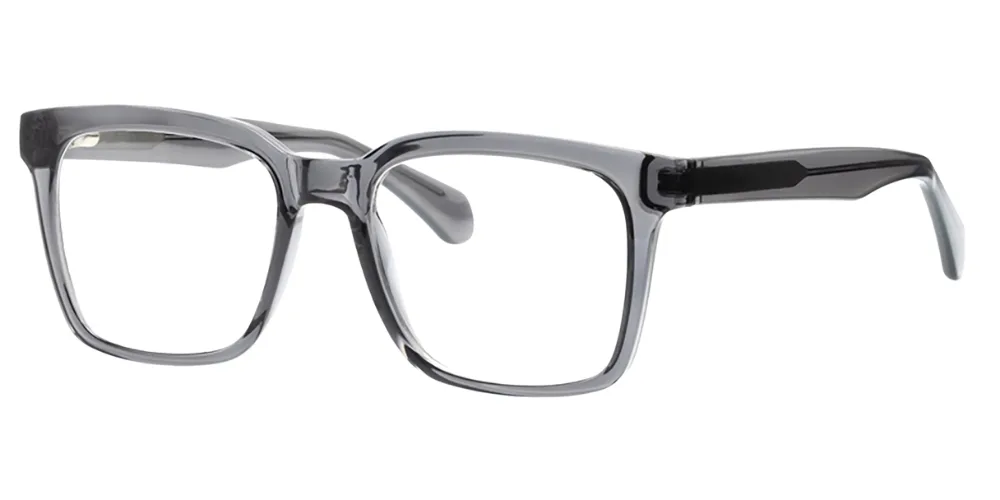 Confident & Dynamic Grey-Navy Prescription Glasses