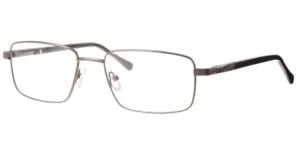 Resilient & Authoritative Bronze-Gunmetal Prescription Glasses