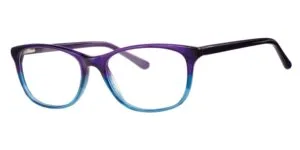 Alluring & Fearless Purple-Blue Prescription Glasses