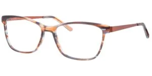 Charming & Unstoppable Brown-Purple Prescription Glasses