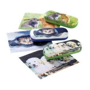 metal case with animal designs