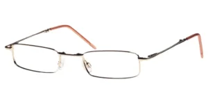 Universal Eyewear Gents Foldaway Including Free Case - C1 Gold