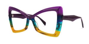 Delightful & Majestic Floral Prescription Glasses