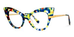Vibrant & Stylish Blue Prescription Glasses