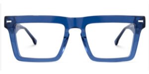 Refreshing & Authority Blue Prescription Glasses