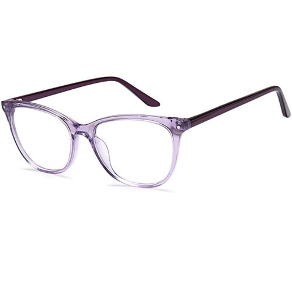 GREEN09 Prescription Glasses - purple - crystal