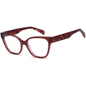 D285 Prescription Glasses - red
