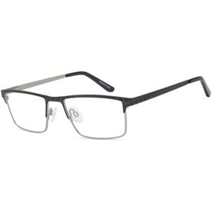 DB9947 Prescription Glasses - gun - silver