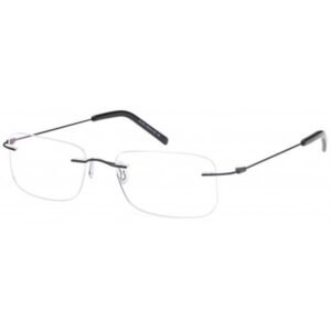 MAGIC prescription glasses in Black, black rimless frame