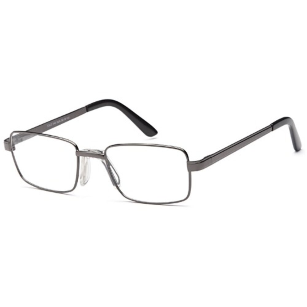 Solo 042 (comfort bridge) Prescription Glasses - gun