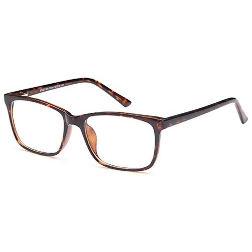 Solo 584 glasses in Demi, tortoiseshell rectangular frame