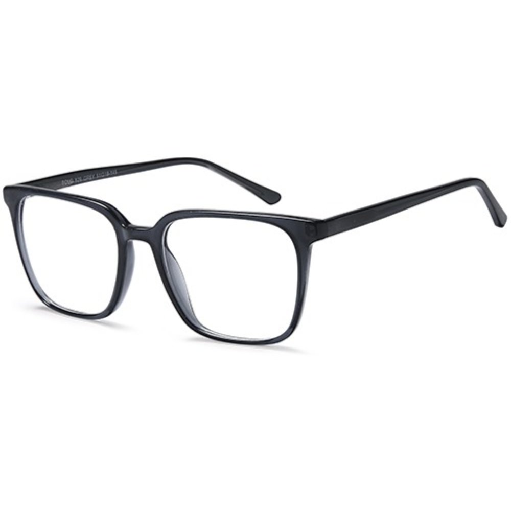 Solo 829 glasses in Grey, black and grey square frame